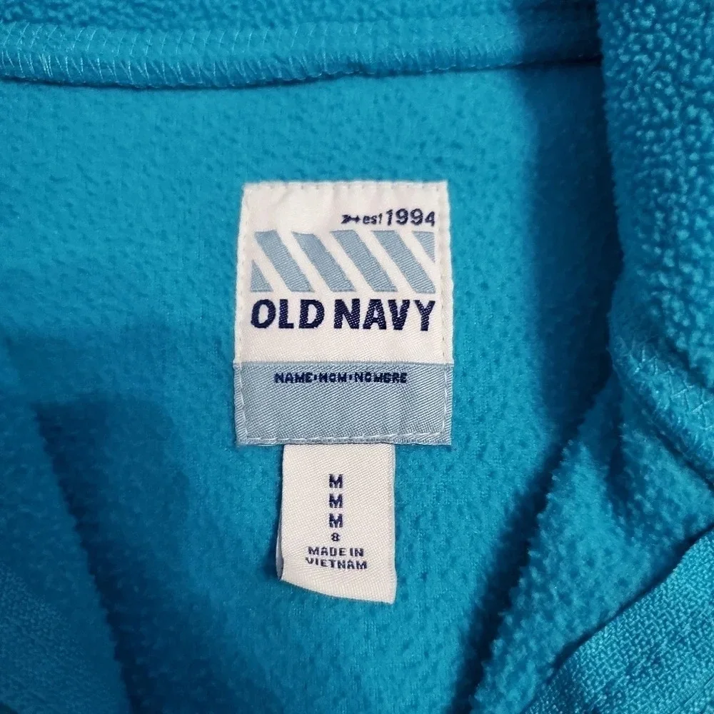 Old Navy Boy's Fleece Quarter Zipper Sweatshirt M